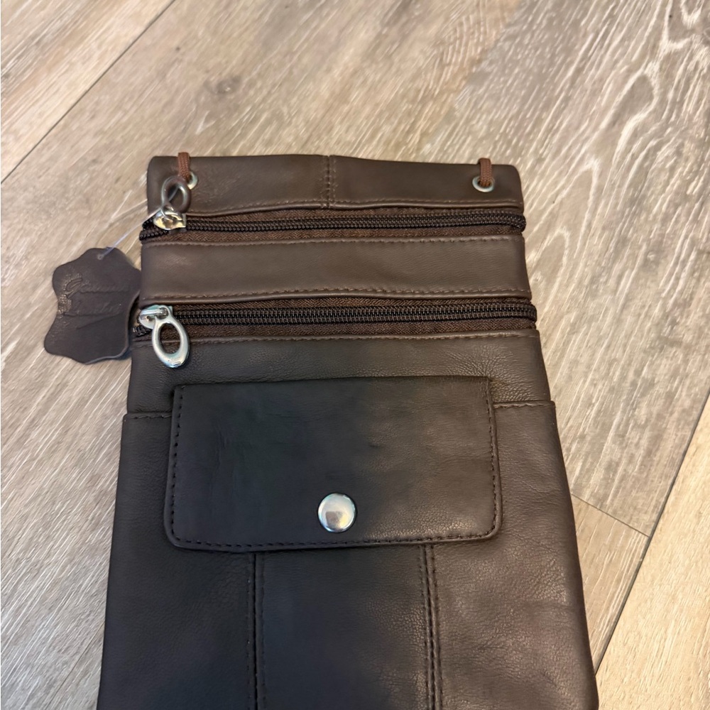 Brown Leather Men's Bag